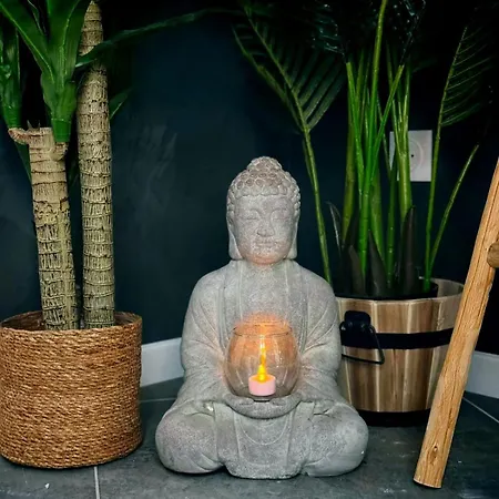 アパート La Jungle Insolite, Spa, Ecran Cinema, Lit A Baldaquin King Size, Day Use, 10 Min Centre アミアン